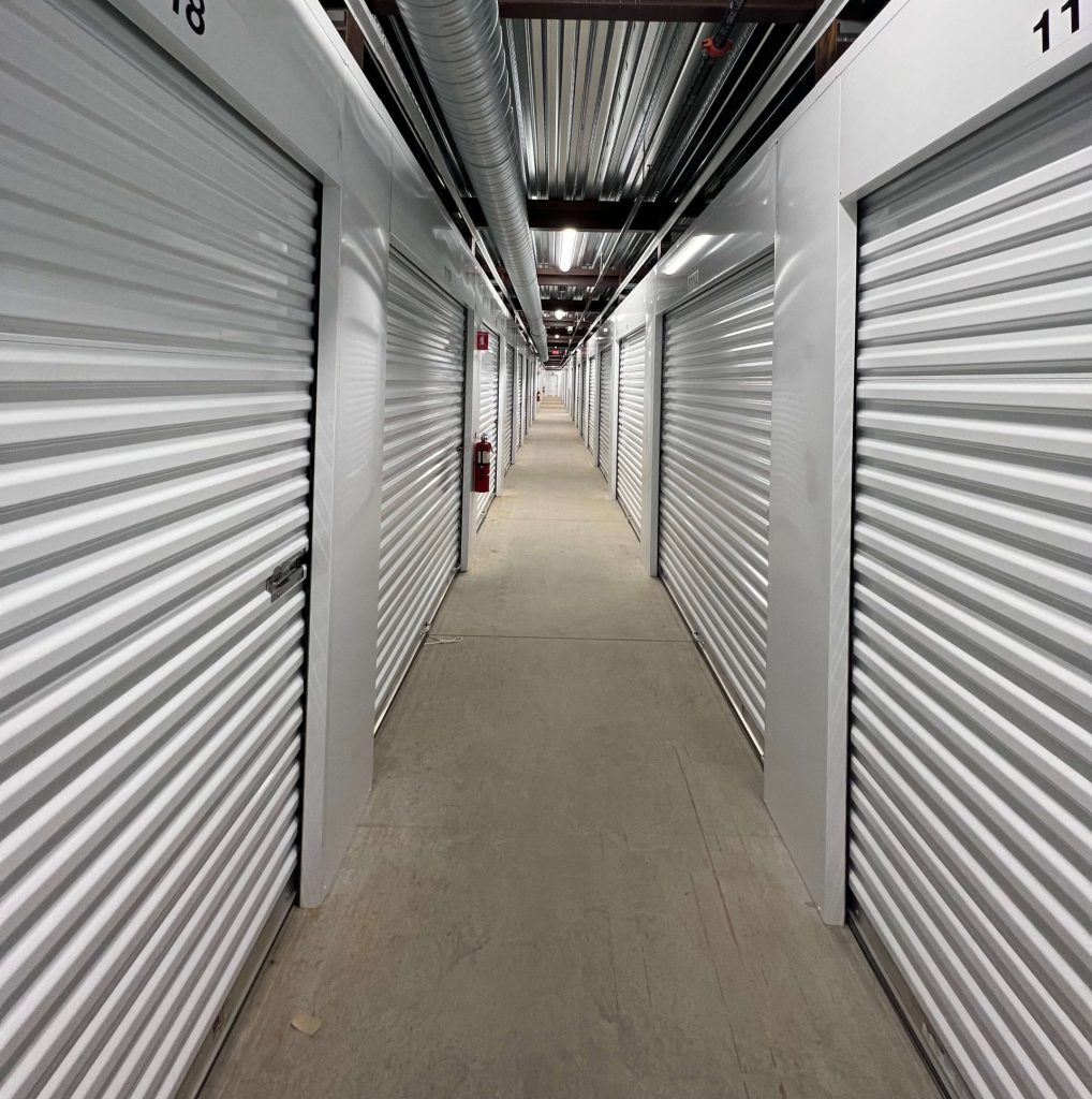 indoor storage units at BKAYE Self Storage